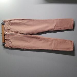 Universal Thread jeans Womens size 2 Pink High Rise Skinny Crop